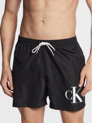 Zdjęcie produktu Calvin Klein Swimwear Szorty kąpielowe KM0KM00849 Czarny Regular Fit