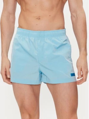Zdjęcie produktu Calvin Klein Swimwear Szorty kąpielowe KM0KM00941 Błękitny Regular Fit