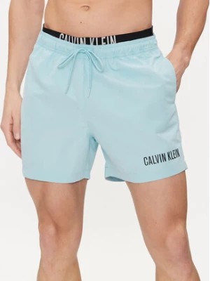 Zdjęcie produktu Calvin Klein Swimwear Szorty kąpielowe KM0KM00992 Niebieski Regular Fit