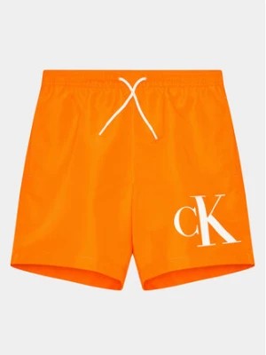 Zdjęcie produktu Calvin Klein Swimwear Szorty kąpielowe KV0KV00023 Pomarańczowy Regular Fit