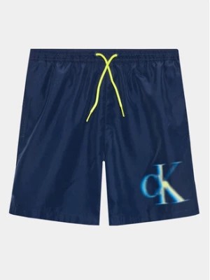 Zdjęcie produktu Calvin Klein Swimwear Szorty kąpielowe KV0KV00028 Granatowy Regular Fit