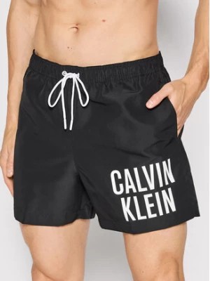 Zdjęcie produktu Calvin Klein Swimwear Szorty kąpielowe Medium KM0KM00739 Czarny Regular Fit