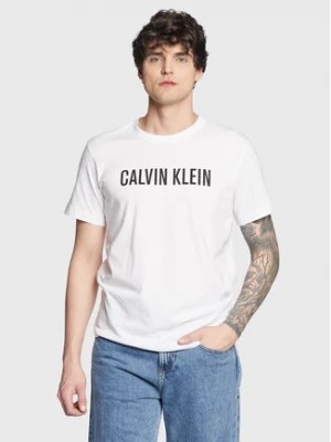 Zdjęcie produktu Calvin Klein Swimwear T-Shirt Logo KM0KM00836 Biały Regular Fit