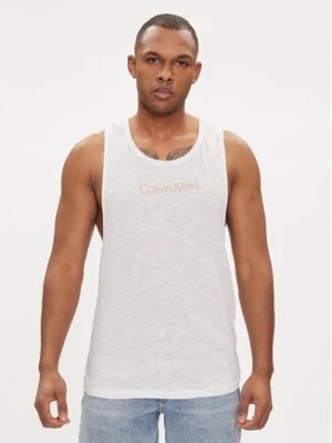 Zdjęcie produktu Calvin Klein Swimwear Tank top KM0KM01009 Biały Regular Fit