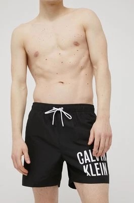Zdjęcie produktu Calvin Klein szorty kąpielowe kolor czarny