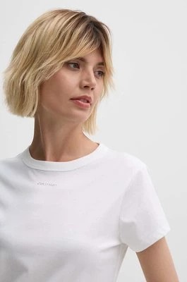 Zdjęcie produktu Calvin Klein t-shirt bawełniany damski kolor biały K20K207212