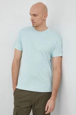 Zdjęcie produktu Calvin Klein t-shirt bawełniany kolor zielony