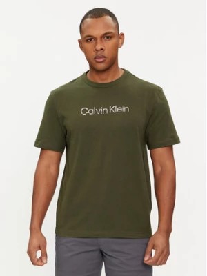 Zdjęcie produktu Calvin Klein T-Shirt Degrade Logo K10K112501 Zielony Regular Fit