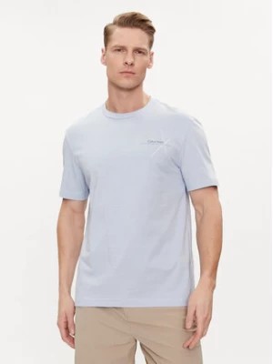 Zdjęcie produktu Calvin Klein T-Shirt Linear Graphic K10K112482 Niebieski Regular Fit