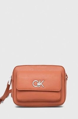 Zdjęcie produktu Calvin Klein torebka kolor pomarańczowy