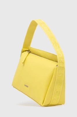 Zdjęcie produktu Calvin Klein torebka kolor żółtyCHEAPER