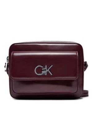 Zdjęcie produktu Calvin Klein Torebka Re-Lock Camera K60K612544 Bordowy