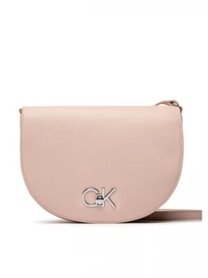 Zdjęcie produktu Calvin Klein Torebka Re-Lock Saddle Bag K60K609871 Różowy