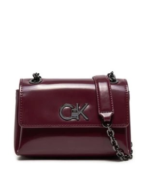 Zdjęcie produktu Calvin Klein Torebka Re-Lock Sm Shoulder K60K612558 Fioletowy