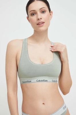 Zdjęcie produktu Calvin Klein Underwear biustonosz kolor zielony gładki