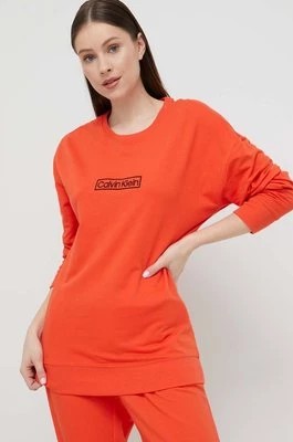 Zdjęcie produktu Calvin Klein Underwear bluza lounge kolor pomarańczowy z aplikacją