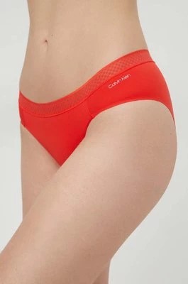 Zdjęcie produktu Calvin Klein Underwear figi kolor pomarańczowyCHEAPER