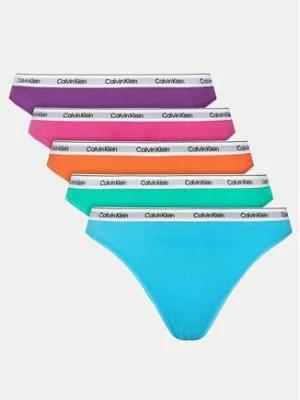 Zdjęcie produktu Calvin Klein Underwear Komplet 5 par stringów 000QD5221E Kolorowy