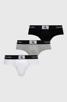 Zdjęcie produktu Calvin Klein Underwear slipy 3-pack męskie kolor szary