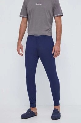 Zdjęcie produktu Calvin Klein Underwear spodnie lounge kolor granatowy gładkie