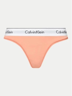 Zdjęcie produktu Calvin Klein Underwear Stringi 0000F3786E Koralowy