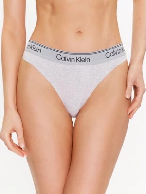 Zdjęcie produktu Calvin Klein Underwear Stringi 000QF7188E Szary