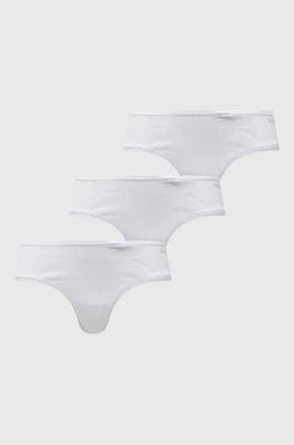 Zdjęcie produktu Calvin Klein Underwear stringi 3-pack kolor białyCHEAPER