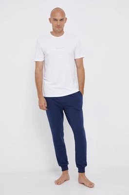 Zdjęcie produktu Calvin Klein Underwear T-shirt piżamowy kolor biały gładka