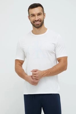 Zdjęcie produktu Calvin Klein Underwear t-shirt piżamowy kolor biały z nadrukiem