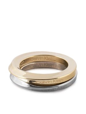 Zdjęcie produktu Calvin Klein Zestaw 2 pierścionków 35000330E Srebrny
