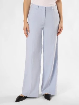 Zdjęcie produktu Cambio Spodnie z lnem - Mira Kobiety Bawełna niebieski jednolity,