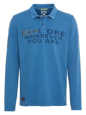 Zdjęcie produktu Camel Active Koszulka polo w kolorze niebieskim rozmiar: L