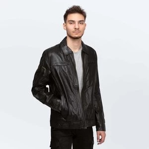 Zdjęcie produktu Cameleon Men's Leather Jacket Richard Black