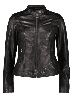 Zdjęcie produktu Caminari Skórzana kurtka "Maryl" w kolorze czarnym rozmiar: 40
