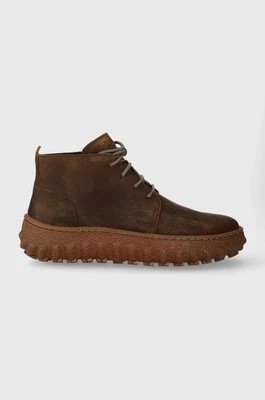 Zdjęcie produktu Camper buty skórzane Ground męskie kolor brązowy