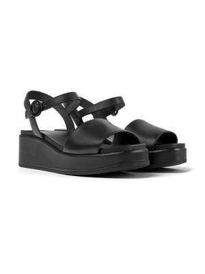 Zdjęcie produktu Camper Skórzane sandały w kolorze czarnym rozmiar: 40