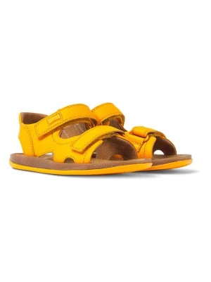 Zdjęcie produktu Camper Skórzane sandały w kolorze żółtym rozmiar: 26