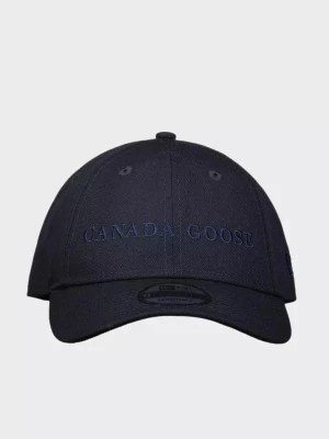 Zdjęcie produktu Canada Goose Granatowa czapka z daszkiem Wordmark