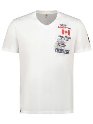 Zdjęcie produktu Canadian Peak Koszulka "Jantrail" w kolorze białym rozmiar: XL