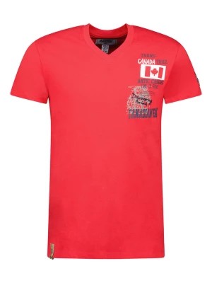 Zdjęcie produktu Canadian Peak Koszulka "Jantrail" w kolorze czerwonym rozmiar: S
