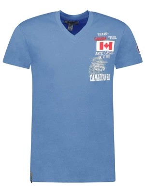 Zdjęcie produktu Canadian Peak Koszulka "Jantrail" w kolorze niebieskim rozmiar: L