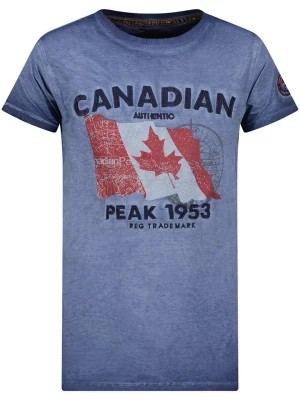 Zdjęcie produktu Canadian Peak Koszulka "Japoreak" w kolorze granatowym rozmiar: S