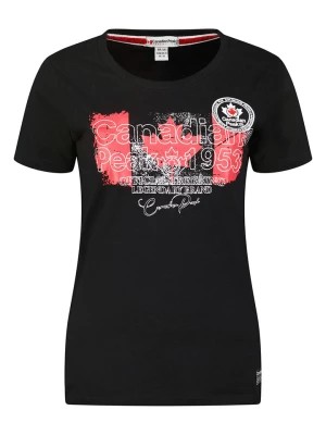 Zdjęcie produktu Canadian Peak Koszulka "Jarryeak" w kolorze czarnym rozmiar: S