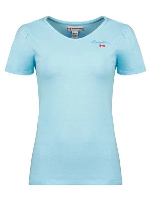 Zdjęcie produktu Canadian Peak Koszulka "Jelodieak" w kolorze błękitnym rozmiar: XXL