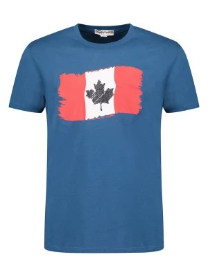 Zdjęcie produktu Canadian Peak Koszulka "Jorenteak" w kolorze niebieskim rozmiar: S