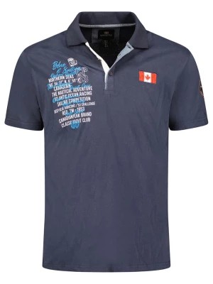 Zdjęcie produktu Canadian Peak Koszulka polo "Kancreak" w kolorze granatowym rozmiar: S