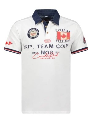 Zdjęcie produktu Canadian Peak Koszulka polo w kolorze białym rozmiar: S