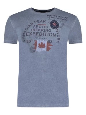 Zdjęcie produktu Canadian Peak Koszulka w kolorze niebieskoszarym rozmiar: S