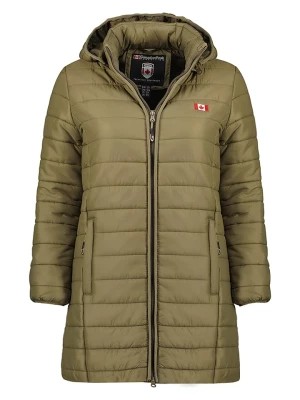 Zdjęcie produktu Canadian Peak Płaszcz pikowany "Atikeak" w kolorze khaki rozmiar: XXL