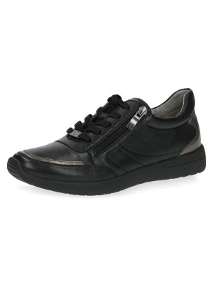 Zdjęcie produktu Caprice Skórzane sneakersy "Peggy" w kolorze czarnym rozmiar: 39